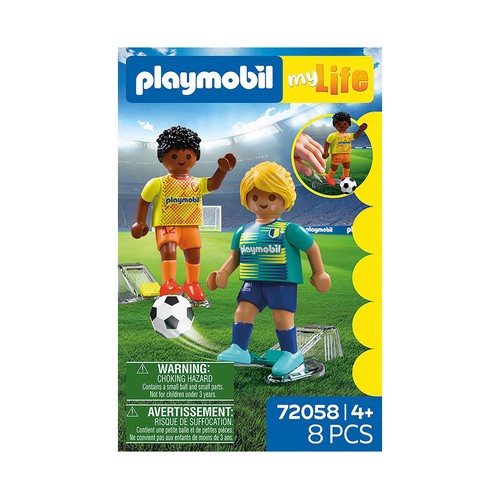 PLAYMOBIL 72058. Jugadores de fútbol.