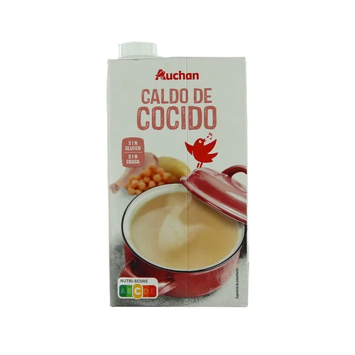 PRODUCTO ALCAMPO Caldo de carne sin gluten y sin grasa brick 1 l.