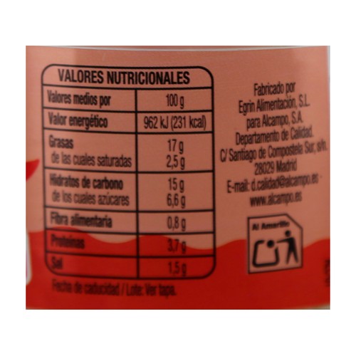 AUCHAN Ensaladilla de sucedáneo de cangrejo, lista para tomar 250 g. Producto Alcampo