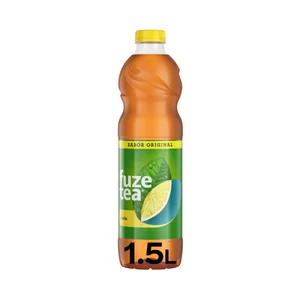 FUZE TEA Bebida té de limón original botella 1,5 l.
