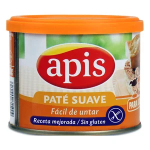 APIS Paté de hígado de cerdo lata de 200 g.