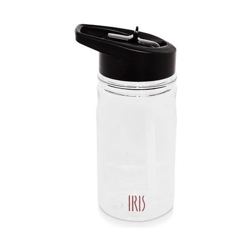 Bolsa para alimentos con interior térmico, 2 recipientes herméticos y botella, Optimal azul IRIS.