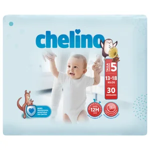CHELINO Pañales talla 5 (13-18 kg) 30 uds.