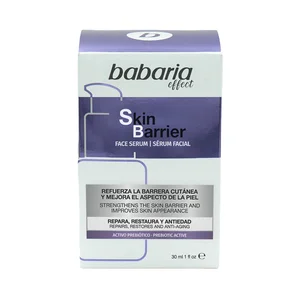 BABARIA Skin barrier Sérum facial reparador, restaurador y antiedad 30 ml.