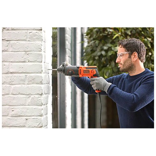 Martillo sds-plus 650W con maletín, BLACK + DECKER BEHS01K-QS.