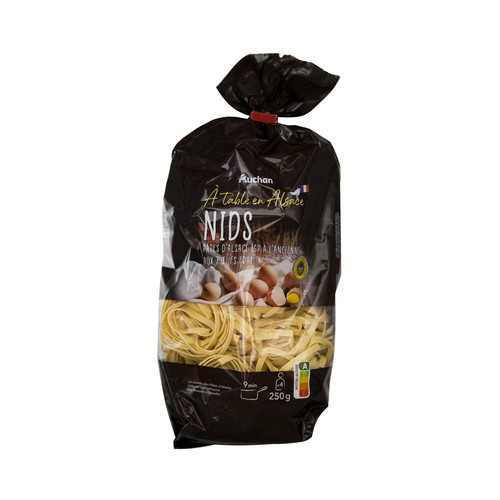 PRODUCTO ALCAMPO Collection Pasta nido al huevo con IGP Alsacia 250 g.