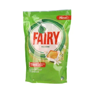 FAYRY Limpio y Fresco Detergente lavavajillas Fresh naranja máquina 60 uds.