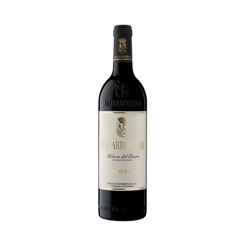MATARROMERA  Vino tinto reserva con D.O. Ribera del Duero botella de 75 cl.