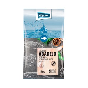Imagen de ALIGATOR Lomos de abadejo sin piel 2/3 150 g.