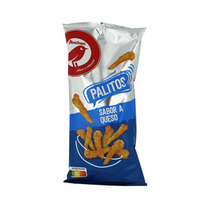PRODUCTO ALCAMPO Palitos de maíz sabor a queso PRODUCTO ALCAMPO 100 g.
