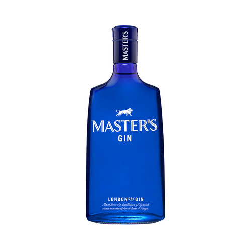 MASTER'S Ginebra inglesa tipo London dry gin 70 cl.