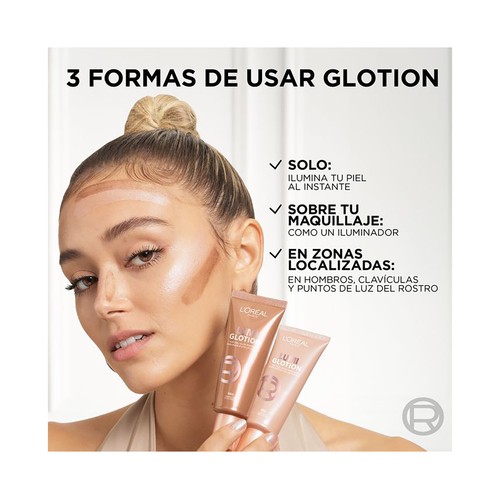 L´ORÉAL PARIS Lumi glotion tono 905 Very deep Iluminador líquido con acabado natural.