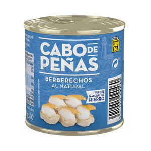 Imagen de CABO DE PEÑAS Berberechos pequeños al natural lata de 90 g.