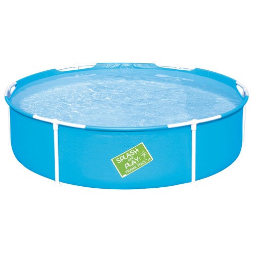Piscina infantil tubular redonda MY FIRST FRAME POOL BESTWAY medidas 152,5 X 38 CM,