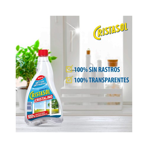 CRISTASOL Recambio de limpiacristales 750 ml.