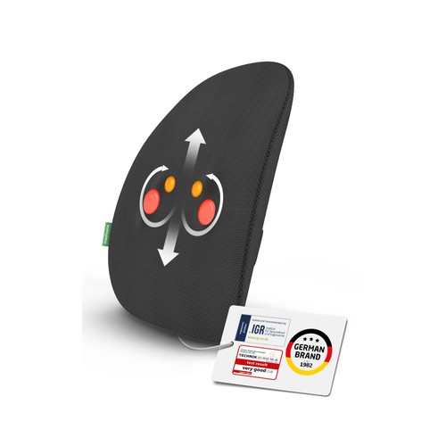 Masajeador espalda ECOMED BY MEDISANA MC 500, 15 min de autonomía, 2 posiciones de masaje, 1USB tipo C