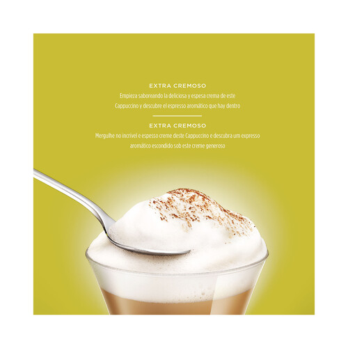 NESCAFÉ Café Cappuccino en monodois NESCAFÉ DOLCE GUSTO 16 uds. 186,4 g.