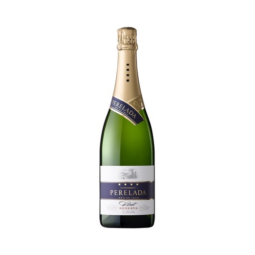 PERELADA Cava brut resrva elaborado según el método tradicional PERELADA botella de 75 cl.