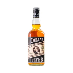 DOLLAR FEVER Bourbon whiskey elaborado en España botella 70 cl.