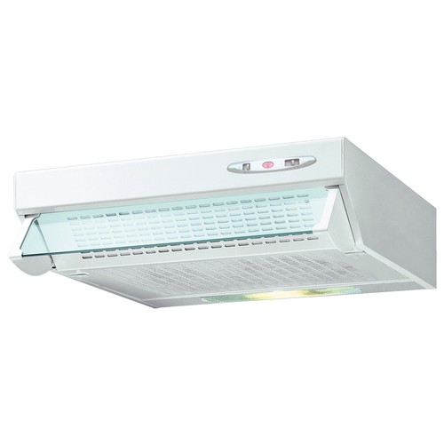 Campana extractora con visera S&P HP-60 E, capacidad extracción: 230 m3/h, velocidades: 3, motores: 1, A: 60cm