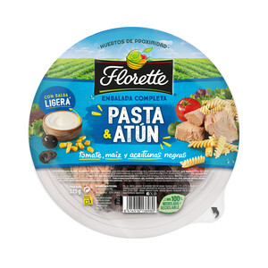 Imagen de FLORETTE Ensalada completa de pasta y atún 325 g.