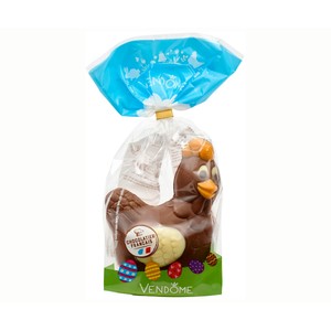 Figura de Pascua gallina de chocolate 140 g.