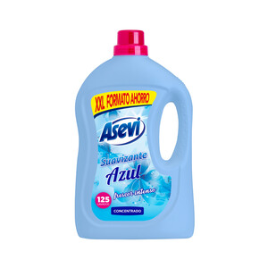 Imagen de ASEVI Azul Suavizante concentrado, acabado frescor intenso,125 lavados 2875 ml.