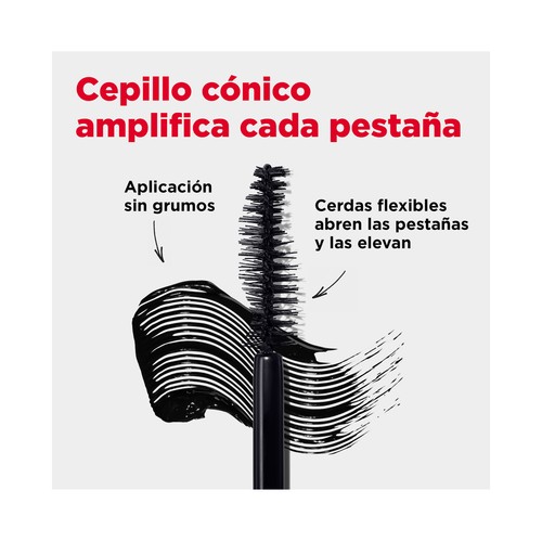 REVLON Colorstay xtensionnaire tono black Máscara de pestañas y sérum efecto longitud.