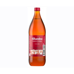ALHAMBRA Tradicional Cerveza botella 1 l.