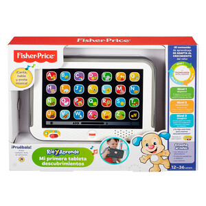 Imagen de FISHER PRICE Mi primera tableta descubrimientos, juguete interactivo.