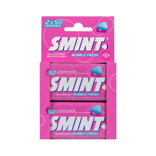 SMINT Caramelos Bubblefresh 2 x 35 g.