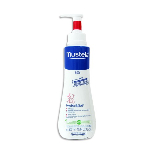 MUSTELA Leche corporal hidratante para bebé MUSTELA 300 ml.