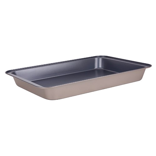Bandeja rustidera 32x48cm de acero para horno, ACTUEL