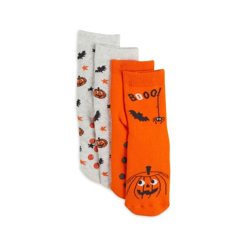 Lote de 2 pares de calcetines antideslizantes para bebé IN EXTENSO, talla 24/25.