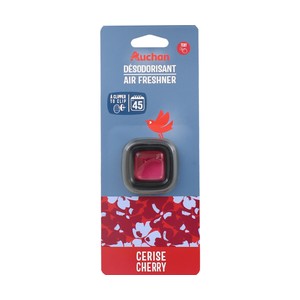Imagen de Ambientador para el coche membrana con aroma a cereza, AUCHAN.