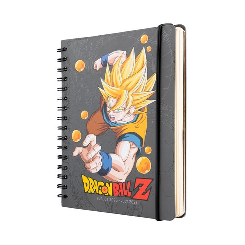 Agenda escolar 2026/2027 semana vista A5 12 meses Dragon Ball. GRUPO ERIK
