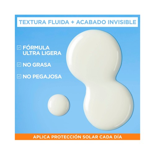 DELIAL Super uv de Garnier Protector solar facial con factor de protección 50+ (muy alto) 40 ml.