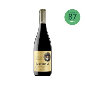 FAUSTINO VII Vino tinto con D.O. Ca. Rioja botella 75 cl.