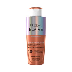 Imagen de ELVIVE Growth booster Champú anticaída, para cabellos propensos a la caída y rotura 200 ml.