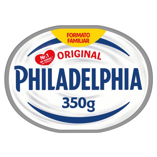 Queso de untar formato familiar PHILADELPHIA Original 350 g.
