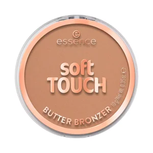 ESSENCE Touch butter bronzer tono 10 Whipped buttercup marrón claro Bronceador en polvo mate.