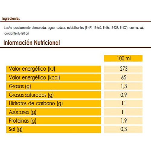 OKEY Mini Batido de vainilla 188 ml.