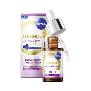 Imagen de NIVEA Luminous 630 skin glow Sérum instatáneo hidratante y reductor de manchas 15 ml.