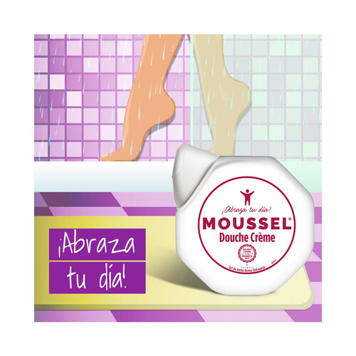 MOUSSEL Gel de baño o ducha dermo hidratante con pH neutro MOUSSEL 650 ml.