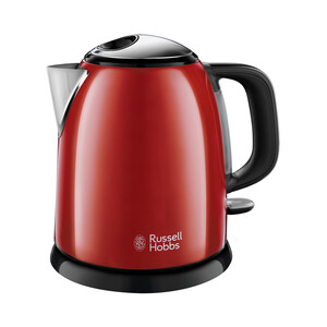 Hervidor de agua RUSSELL HOBBS 24992-70 Mini Plus+ Red, 1L, 2400W, base 360°.