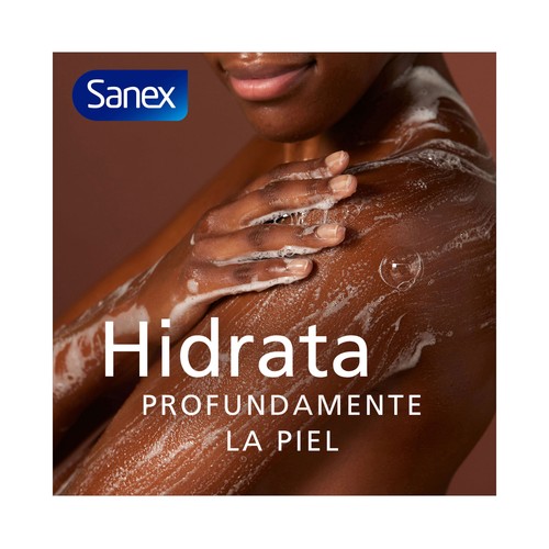 SANEX Cuidado experto Pro Hydrate Gel hidratante para ducha o baño, para pieles muy secas 850 ml.