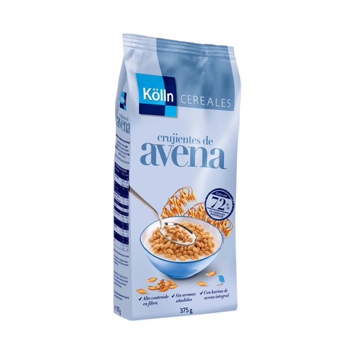 KÖLLN Cereales crujientes de avena KÖLLN 375 g.