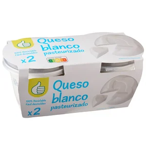 PRODUCTO ECONÓMICO ALCAMPO Queso fresco PRODUCTO ECONÓMICO ALCAMPO 2 uds. x 250 g.