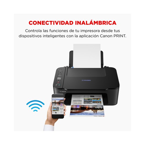 Impresora multifunción tinta CANON Pixma TS3550i, WiFi, pantalla LCD. Compatible con Pixma Print Plan.