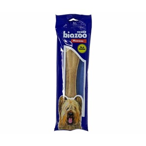 BIOZOO MASCOTAS Hueso prensado de cuero BIOZOO 20 cm